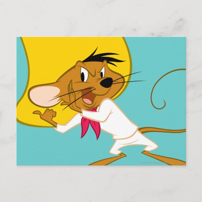 SPEEDY GONZALES™ in Colour Postcard (Front)