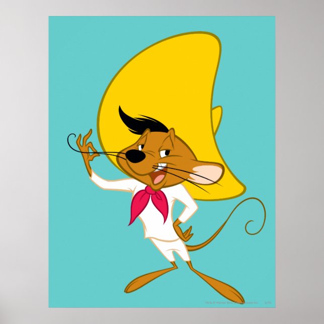 SPEEDY GONZALES™ Mustache Poster (Front)
