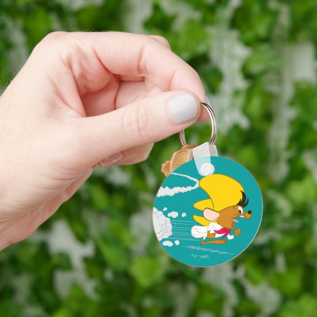 SPEEDY GONZALES™ Running in Color Key Ring (Hand)