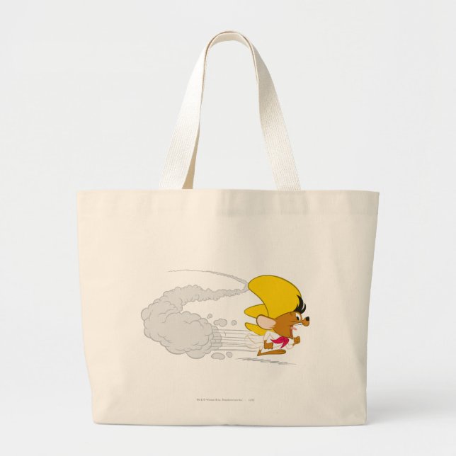 SPEEDY GONZALES™ Running in Colour Large Tote Bag (Front)