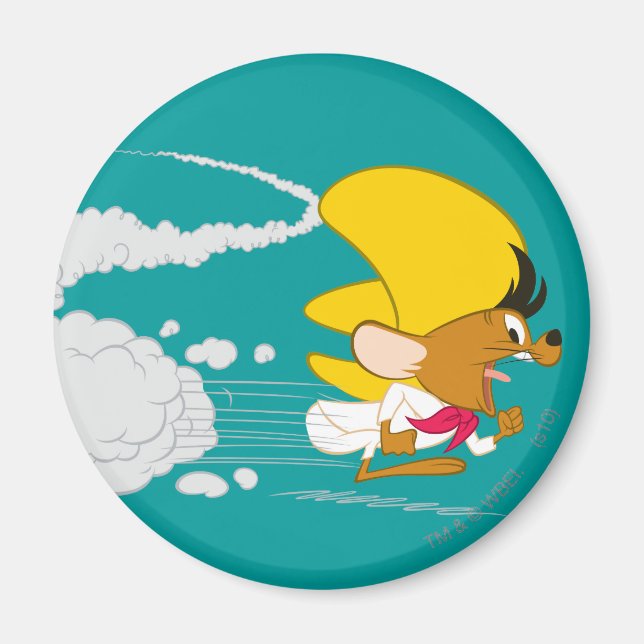 SPEEDY GONZALES™ Running in Colour Magnet (Front)