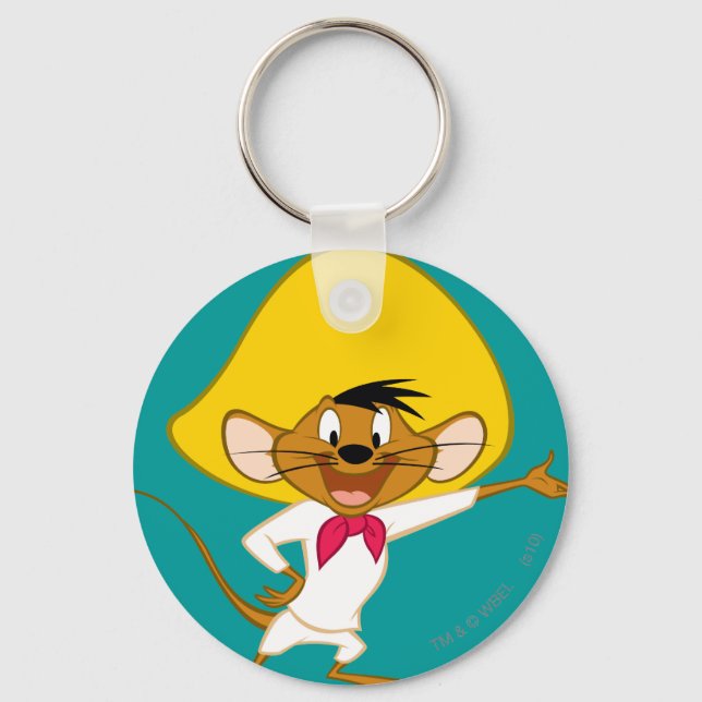 SPEEDY GONZALES™ Standing Key Ring (Front)