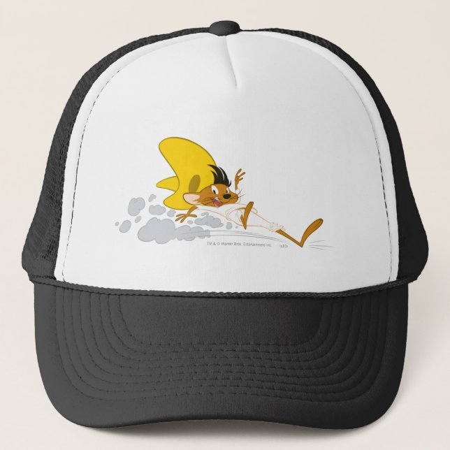 SPEEDY GONZALES™ Stopping Colour Trucker Hat (Front)