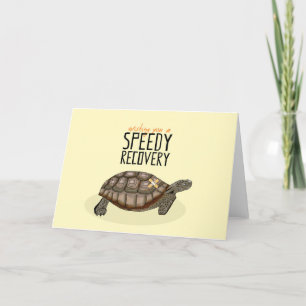 Speedy Recovery Get Well Soon Card