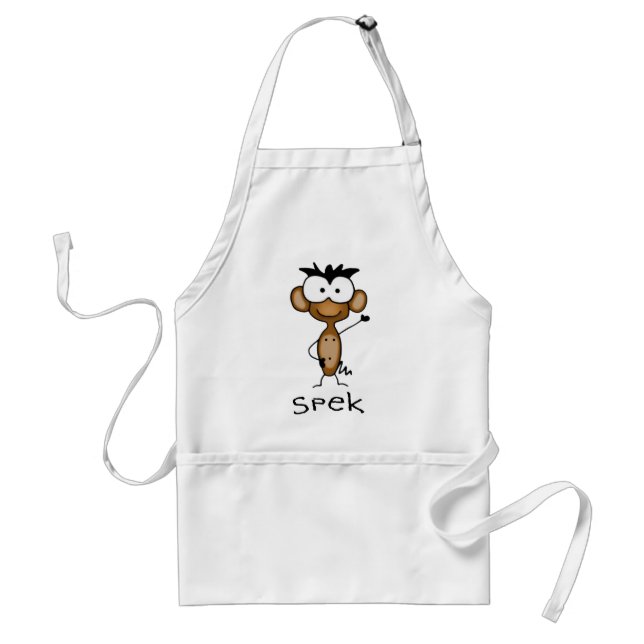 Spek the Monkey Apron (Front)