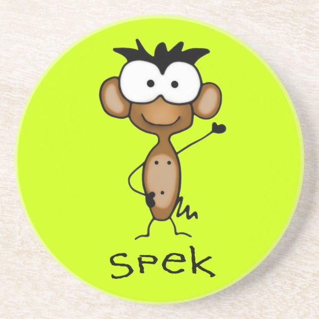 Spek the Monkey Coaster (Front)