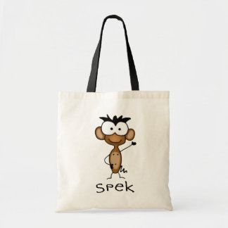 Spek the Monkey Tote Bag