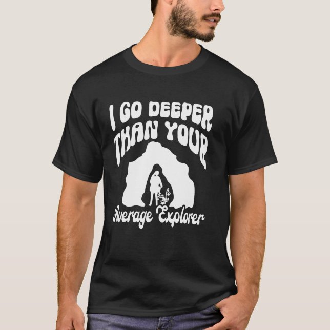 Speleology Speleologists T-Shirt (Front)