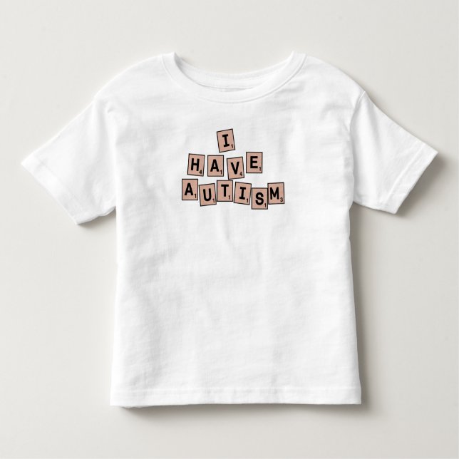 Spell it Out Toddler T-Shirt (Front)