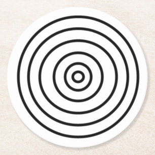 Spellbinding Circles Round Paper Coaster
