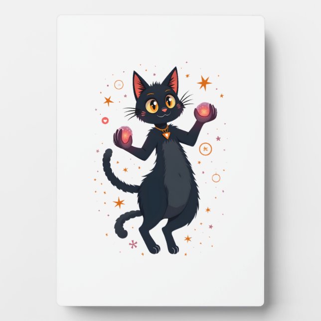 Spellbound Cat Plaque (Front)