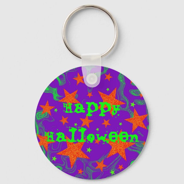 Spellbound 'Happy Halloween' Keychain (Front)
