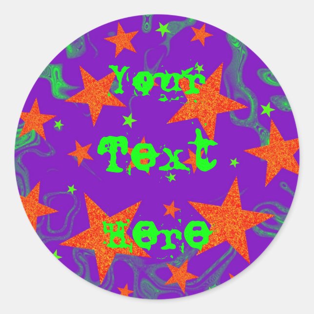 Spellbound 'Your Text' sticker (Front)