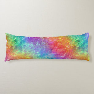 spellcaster - vivid rainbow prism ombre : body cushion