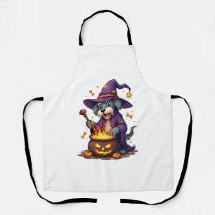 Spellcasting Schnauzer Apron