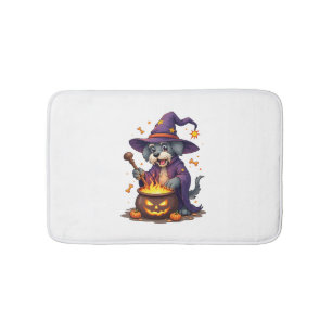 Spellcasting Schnauzer Bath Mat