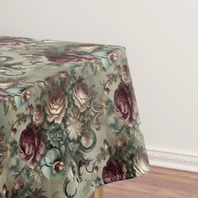 Spellhound – Gothic Medium Pattern Tablecloth (In Situ)