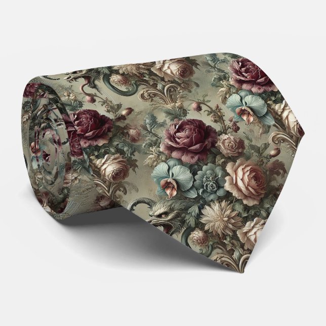Spellhound – Gothic Victorian  Tie (Rolled)