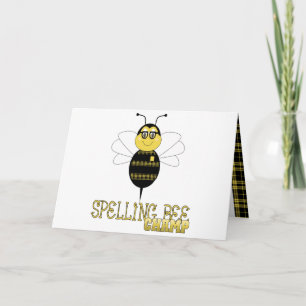 Spelling Bee Champ Greeting Card