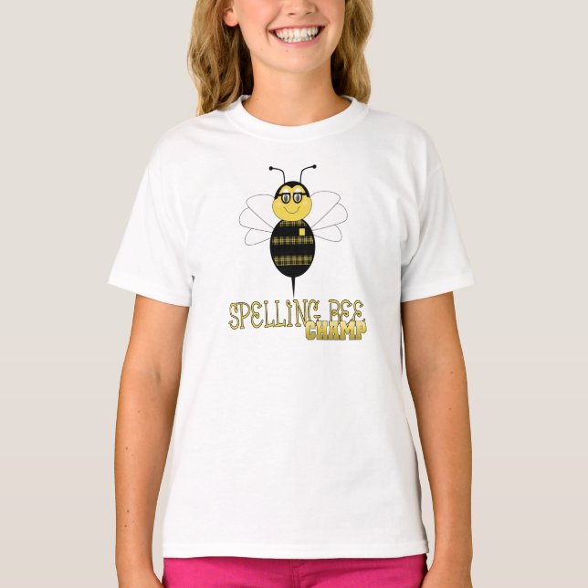 Spelling Bee Champ Shirt (Front)