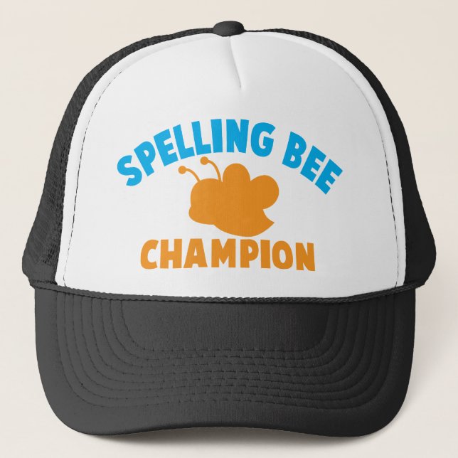 Spelling Bee Champion Trucker Hat (Front)
