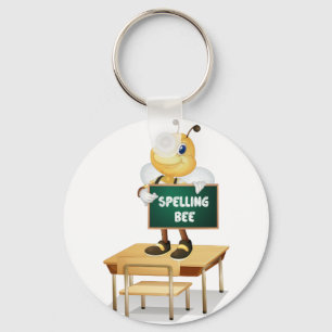 Spelling bee key ring