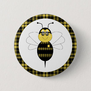 SpellingBee Bumble Bee Button
