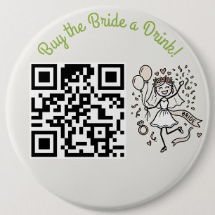 Spells, Veils, and Cocktails Weekend Bachelorette 6 Cm Round Badge