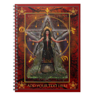 Spellweaver Notebook (Custom Red)