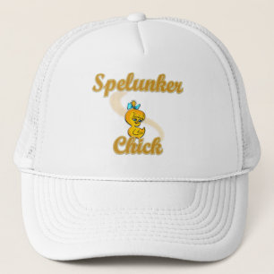 Spelunker Chick Trucker Hat