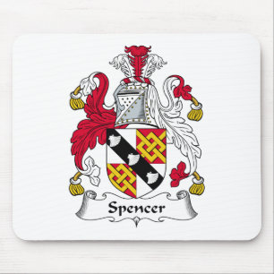 Spencer Family Crest Mouse Pad