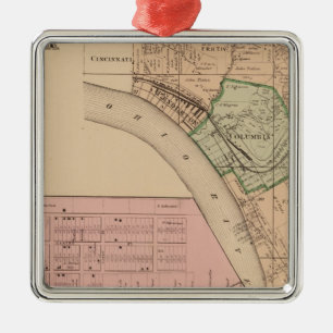 Spencer Madisonville, Ohio Metal Tree Decoration
