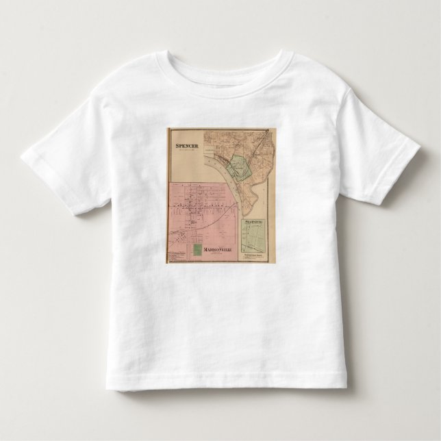 Spencer Madisonville, Ohio Toddler T-Shirt (Front)