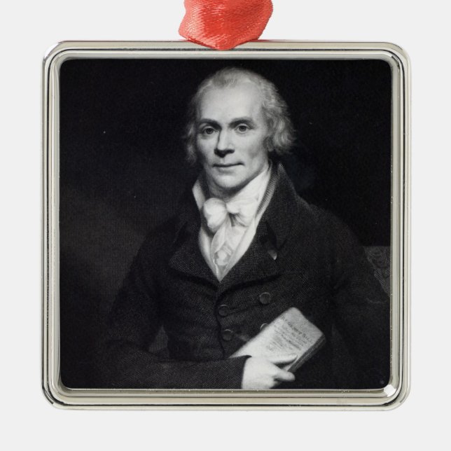 Spencer Perceval Metal Ornament (Front)