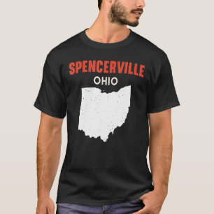 Spencerville Ohio USA State America Travel Ohioan T-Shirt