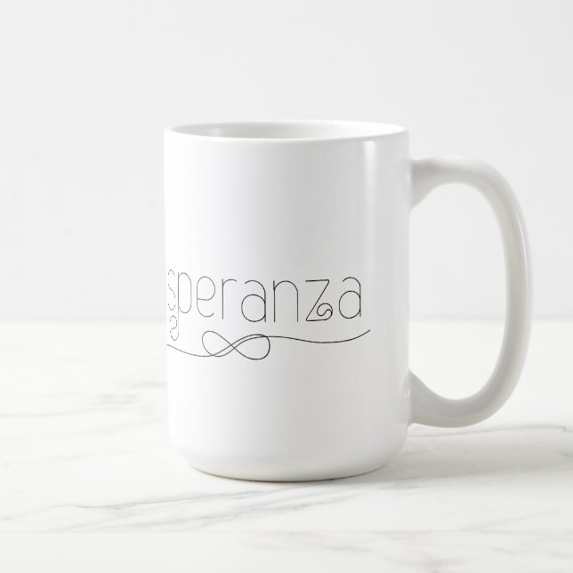 Speranza Infinita Coffee Mug (Right)