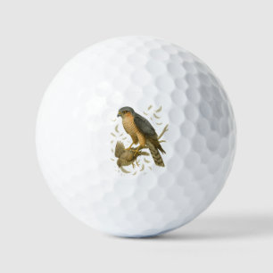 Sperber im Wald – Überraschungsangriff auf Spatz Golf Balls