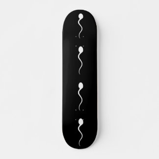 Sperm on wheels! skateboard