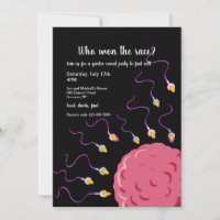 Sperm Race Gender Reveal Party