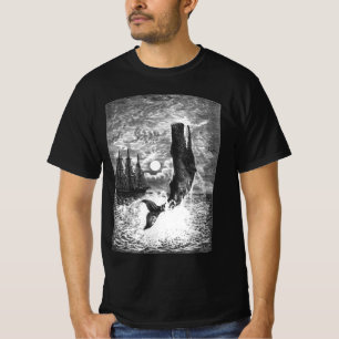 Sperm Whale Breaching, Vintage Marine Life Animals T-Shirt