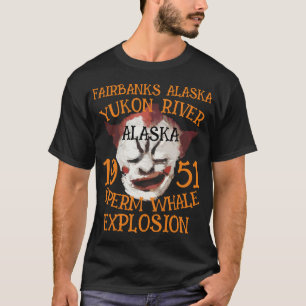 Sperm Whale Explosion YUKON RIVER ALASKA 2047 T-Shirt