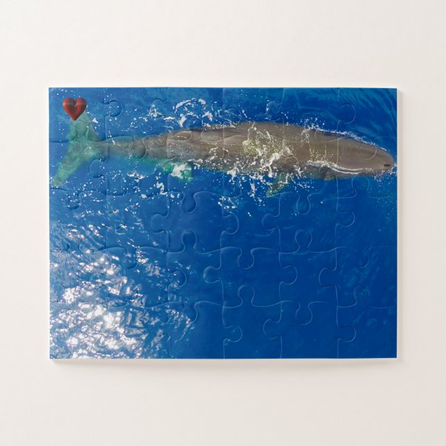 Sperm Whale Jigsaw Puzzle (Horizontal)