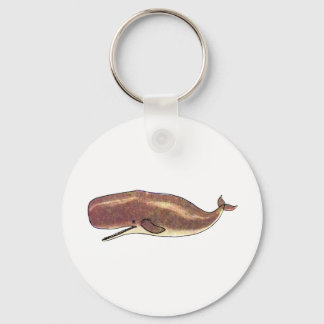 Sperm Whale Key Ring