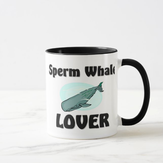 Sperm Whale Lover Mug (Right)