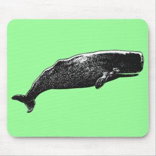 Sperm Whale Mouse Pad
