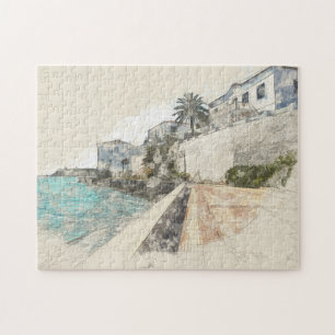 Spetses Island Greece Jigsaw Puzzle – Scenic Greek