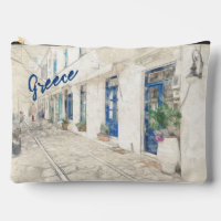 Spetses traditionally Greek streets
