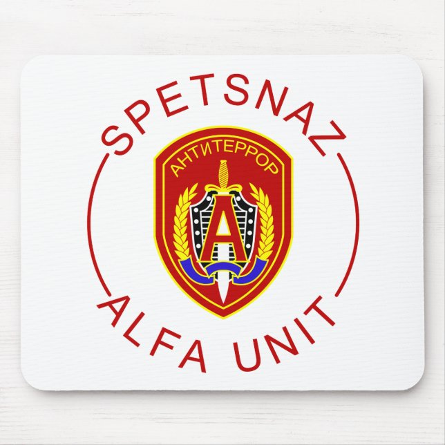 Spetsnaz Alpha Mouse Pad (Front)