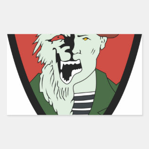 SPETSNAZ stofmarker34th Special Purpose Brigade Ob Rectangular Sticker