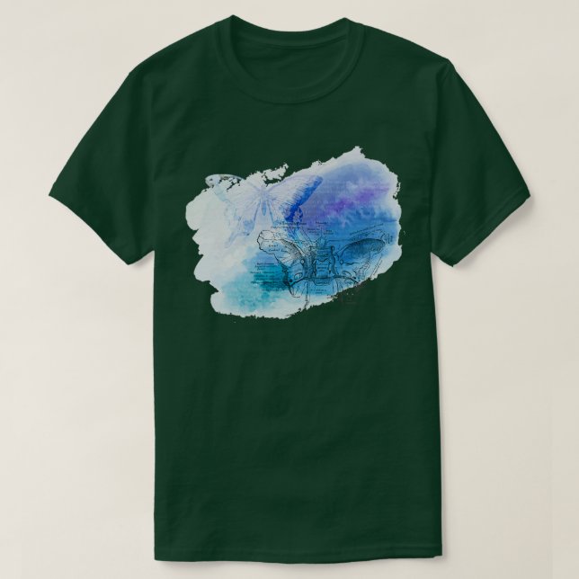 Sphenoid Butterfly T-Shirt (Design Front)